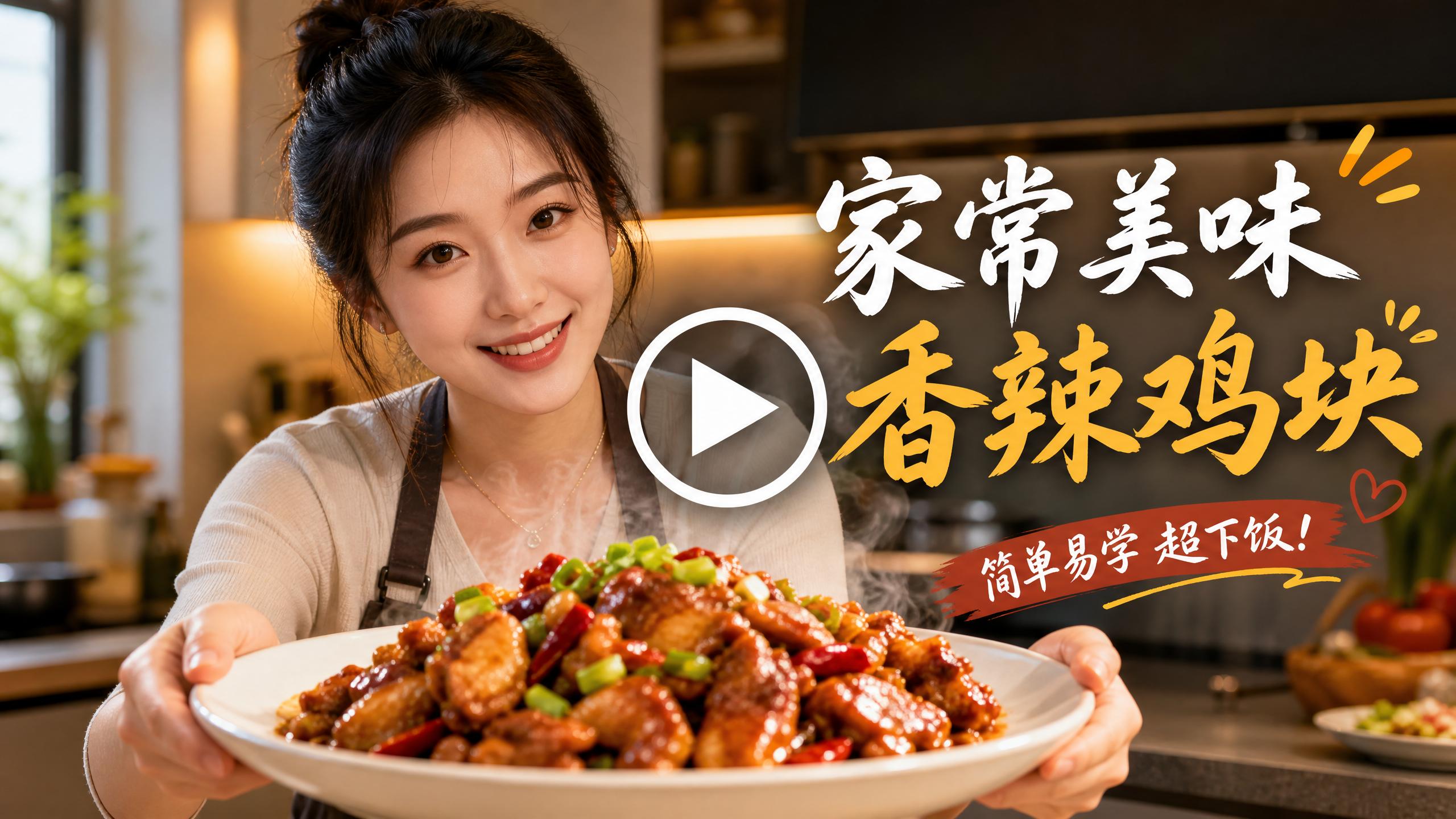 福利导航 - 家常美食香辣鸡块视频教程